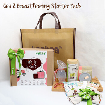 Haakaa Gen 2 Breastfeeding Starter Gift Pack